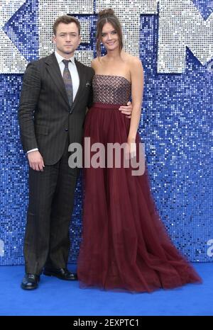 20. Mai 2019 - London, England, UK - Rocketman UK Premiere Fotoausstellungen: Taron Egerton und Emily Thomas Stockfoto