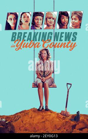 ALLISON JANNEY IN BREAKING NEWS IN YUBA COUNTY (2021), REGIE TATE TAYLOR. Quelle: AGC Studios / Nine Stories Productions / Album Stockfoto