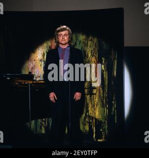 Peter Hofmann, deutscher Opernsänger, Tenor, bekannt auch als Rocksänger, 1981. Peter Hofmann, Deutscher Opernsänger, Tenor, auch bekannt als Rock-Sänger, 1981. Stockfoto