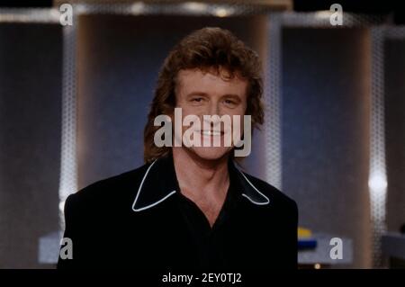 Peter Hofmann, deutscher Opernsänger, Tenor, bekannt auch als Rocksänger, Portrait, 1997. Peter Hofmann, Deutscher Opernsänger, Tenor, auch bekannt als Rock-Sänger, Portrait, 1997. Stockfoto
