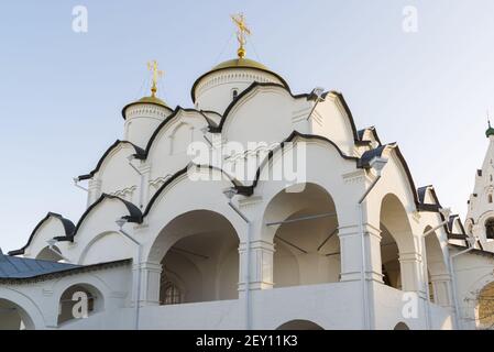 Kathedrale St. Pokrovsky Monastery wurde Susdal des 16. Jahrhunderts erbaut. Goldener Ring Reisen Russland Stockfoto