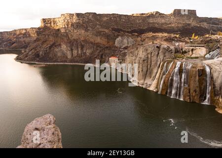 Shoshone Falls Snake River in Idaho Canyon Buttes United States Stockfoto