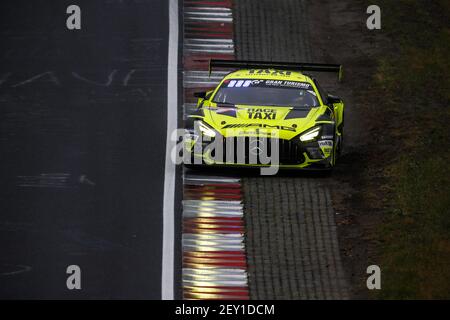 09 Shoffner John (usa), Hill Janine (usa), GetSpeed Performance, Mercedes-AMG GT3, Aktion während der 2020 24 Stunden Nürburgring, auf der Nürburgring Nordschleife, vom 24. Bis 27. September 2020 in Nurbug, Deutschland - Foto Clément Marin / DPPI Stockfoto