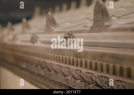 Sarkophag in Istanbul Archäologische Museen, Istanbul Stadt, Türkei Stockfoto