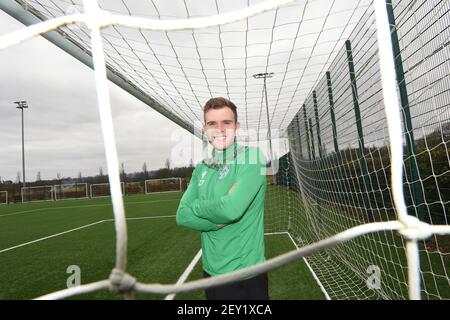 Tranent, Ormiston, East Lothian.Schottland. UK .5th March 21 Hibernian Chris Cadden Training Session für die schottische Premiership Spiel gegen St Johnstone Kredit: eric mccowat/Alamy Live News Stockfoto