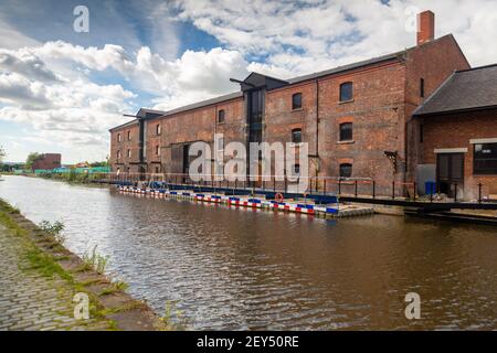 Wigan - Bilder entlang der Greater Manchester Ringway (GMR) Stockfoto