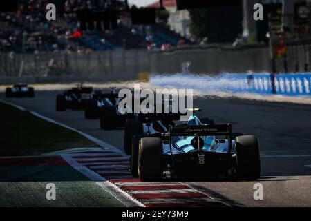 02 Ticktum Daniel (gbr), Staudämme, Dallara F2 2018, Aktion während der 10th Runde der 2020 FIA Formel 2 Meisterschaft vom 25. Bis 27. September 2020 auf dem Sotschi Autodrom, in Sotschi, Russland - Foto Antonin Vincent / DPPI Stockfoto