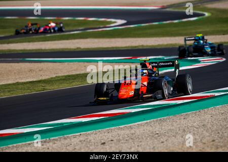 18 Viscaal Bent (nld), MP Motorsport, Dallara F3 2019, Aktion während des 9th. Rennens der FIA Formel 3 Meisterschaft 2020 vom 11. Bis 13. September 2020 auf dem Autodromo Internazionale del Mugello, in Scarperia e San Piero, bei Florenz, Italien - Foto Florent Gooden / DPPI Stockfoto