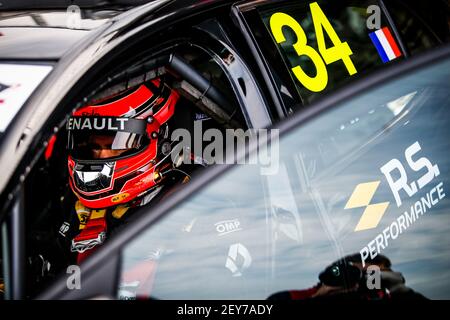 Comte Aurelien (Fra), Vukovic Motorsport, Renault Megane RS, Portrait während des 2020 FIA WTCR Race of Slovakia, 3rd Runde des 2020 FIA World Touring Car Cup, auf dem Automotodrom Slovakia Ring, vom 9. Bis 11. Oktober 2020 in Orechova Poton, Slowakei - Foto Florent Gooden / DPPI Stockfoto
