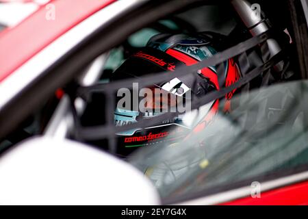 VERNAY Jean-Karl (Fra), Team Mulsanne, Alfa Giulietta TCR, Portrait während des 2020 FIA WTCR Race of Hungary, 4th Runde des 2020 FIA World Touring Car Cup, auf dem Hungaroring, vom 16. Bis 18. Oktober 2020 in Mogyoród, Budapest, Ungarn - Foto Paulo Maria / DPPI Stockfoto