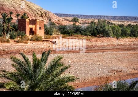 ksar von Aït Benhaddou in Marokko ein Weltkulturerbe Stockfoto