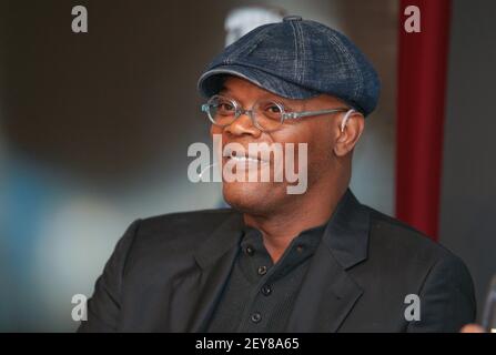 Bad Ragaz, Schweiz - 18. September 2010: Shooting Stars Benefit Charity Dinner in Bad Ragaz mit Schauspieler Samuel L. Jackson, Leroy, Lee, Schauspieler, Schauspieler, Hollywood weltweit genutzt Stockfoto