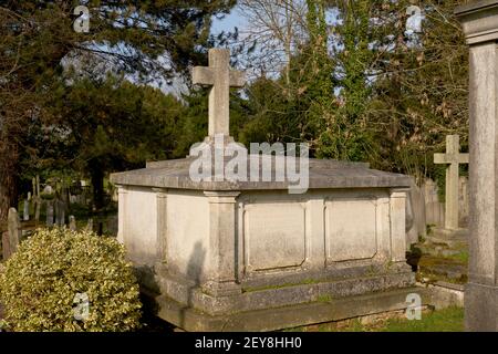 Hampstead CemeteryGroßherzog Michael Michailowitsch von Russland Stockfoto