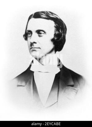 Dr. Alexander Maclaren (1826-1910), englischer nichtkonformistischer Baptistenminister aus Glasgow, Schottland, der in der Portland Chapel in Southhampton und der Union Chapel in Oxford Road, Manchester, Pastor war. Stockfoto