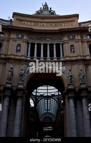 Historische galleria umberto Primo Stockfoto