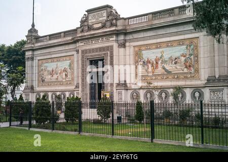 Lima, Peru - Juli 16 2010: Museum für italienische Kunst oder Museo de Arte Italiano des Instituto Nacional de Cultura Stockfoto