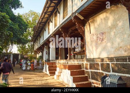 Im Ahilya Fort in Maheshwar, Madhya Pradesh Stockfoto