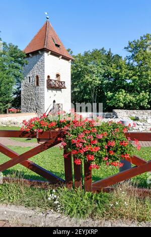 WIELICZKA, POLAND - SEMTEMBER 11, 2019: The Castle Hill in Wieliczka, Poland. Stockfoto