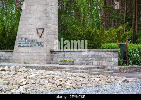 Konzentrationslager Halberstadt Langestein Zwieberge Harz Stockfoto