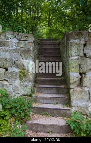 Konzentrationslager Halberstadt Langestein Zwieberge Harz Stockfoto