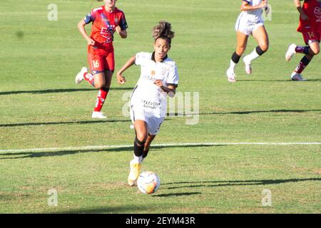 Buenos Aires, Argentinien. März 2021, 05th. Ingryd Fernanda dominiert den Ball Kredit: SPP Sport Presse Foto. /Alamy Live Nachrichten Stockfoto