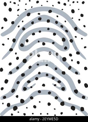Hintergrund der Zebra Shark Haut Stock Vektor