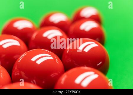 Snooker Stockfoto