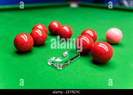 Snooker Stockfoto