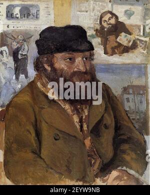 Camille Pissarro - Paul Cézanne. Stockfoto