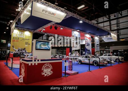 Stand FFSA während der Retromobile Show, vom 5. Bis 10. Februar 2019 in Paris, Frankreich - Foto Julien Biehler / DPPI Stockfoto