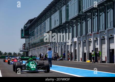 44 STRETTON Martin (gb), Tyrrell 012 - 3000, Aktionwährend des Grand Prix de France Historique 2019 in Magny-Cours vom 29. Bis 30. Juli - Foto Julien Delfosse / DPPI Stockfoto