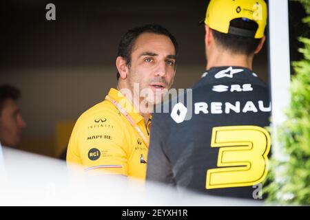 ABITEBOUL Cyril (fr), Geschäftsführer von Renault F1, Portrait während der Formel 1 Weltmeisterschaft 2019, großer Preis von Aserbaidschan vom 25. Bis 28. April in Baku - Foto Antonin Vincent / DPPI Stockfoto