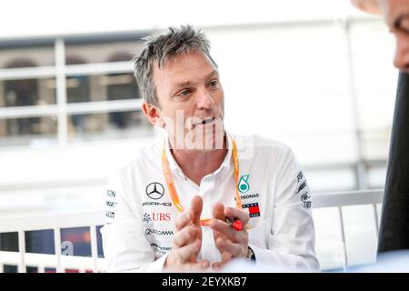ALLISON James (gbr), Technischer Direktor Mercedes AMG F1 GP, Portrait während der Formel 1 Weltmeisterschaft 2019, großer Preis von Aserbaidschan vom 25. Bis 28. April in Baku - Foto DPPI Stockfoto
