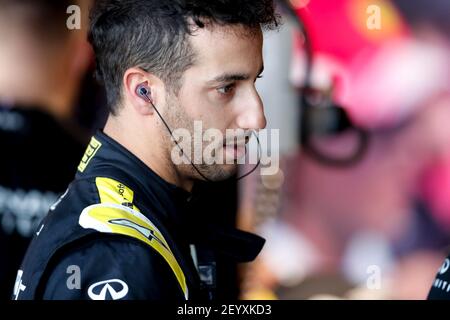 RICCIARDO Daniel (aus), Renault F1 Team RS19, Portrait während der Formel 1 Meisterschaft 2019 in Melbourne, Australien Grand Prix, vom 14. Bis 17. März - Foto DPPI Stockfoto