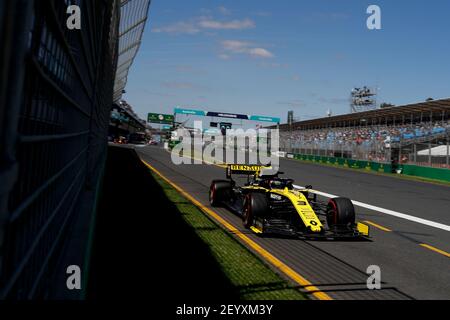 03 RICCIARDO Daniel (aus), Renault F1 Team RS19, Aktion während 2019 Formel 1 Meisterschaft in Melbourne, Australien Grand Prix, vom 14. Bis 17. März - Foto DPPI Stockfoto