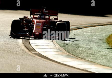 05 VETTEL Sebastian (ger), Scuderia Ferrari SF90, Aktion während der Formel 1 Meisterschaft 2019 in Melbourne, Australien Grand Prix, vom 14. Bis 17. März - Foto DPPI Stockfoto