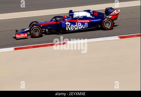26 KVYAT Daniil (rus), Scuderia Toro Rosso Honda STR14, Aktion während 2019 Formel 1 FIA Weltmeisterschaft, Bahrain Grand Prix, in Sakhir vom 29. Bis 31. märz - Foto DPPI Stockfoto