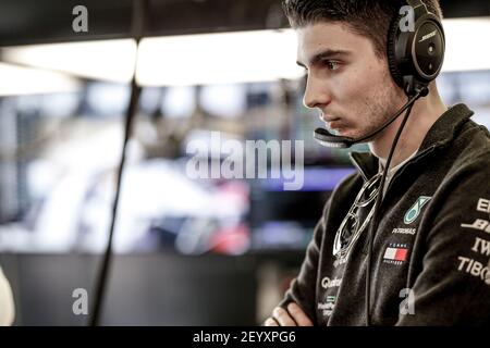 OCON Esteban (Fra), Reservefahrer von Mercedes AMG F1 GP, Portrait während der Formel 1 Meisterschaft 2019 in Melbourne, Australien Grand Prix, vom 14. Bis 17. März - Foto DPPI Stockfoto