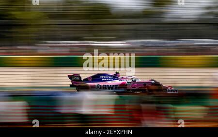 18 STROLL Lance (CAN), SportPesa Racing Point F1 RP19, Aktion während der Formel 1 Meisterschaft 2019 in Melbourne, Australien Grand Prix, vom 14. Bis 17. März - Foto DPPI Stockfoto