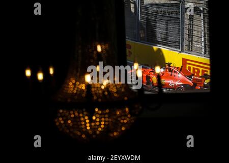 05 VETTEL Sebastian (ger), Scuderia Ferrari SF90, Aktion während der Formel 1 Weltmeisterschaft 2019, großer Preis von Aserbaidschan vom 25. Bis 28. April in Baku - Foto DPPI Stockfoto