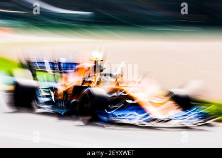 NORRIS Lando (gbr), McLaren Renault F1 MCL34, Aktion während der Formel-1-Meisterschaft 2019 in Melbourne, Australien Grand Prix, vom 14. Bis 17. März - Foto DPPI Stockfoto