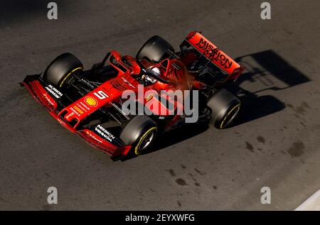 05 VETTEL Sebastian (ger), Scuderia Ferrari SF90, Aktion während der Formel 1 Weltmeisterschaft 2019, großer Preis von Aserbaidschan vom 25. Bis 28. April in Baku - Foto DPPI Stockfoto