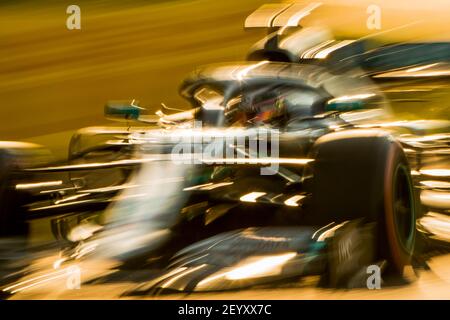 HAMILTON Lewis (gbr), Mercedes AMG F1 GP W10 Hybrid EQ Power+, Action während der Formel 1 Meisterschaft 2019 in Melbourne, Australien Grand Prix, vom 14. Bis 17. März - Foto DPPI Stockfoto