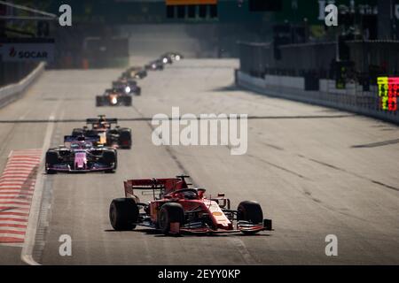 05 VETTEL Sebastian (ger), Scuderia Ferrari SF90, Aktion während der Formel 1 Weltmeisterschaft 2019, großer Preis von Aserbaidschan vom 25. Bis 28. April in Baku - Foto Antonin Vincent / DPPI Stockfoto