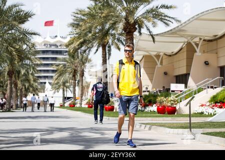 SIROTKIN Sergey (rus), Reservefahrer des Renault F1 Teams, Portrait während der Formel 1 FIA Weltmeisterschaft 2019, Bahrain Grand Prix, in Sakhir vom 29. Bis 31. märz - Foto Florent Gooden / DPPI Stockfoto