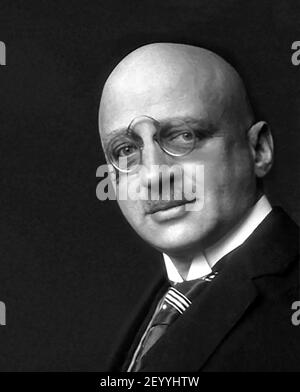 Fritz Haber. Porträt des deutschen Nobelpreisträgers Fritz Haber (1868-1934), c,1918 Stockfoto