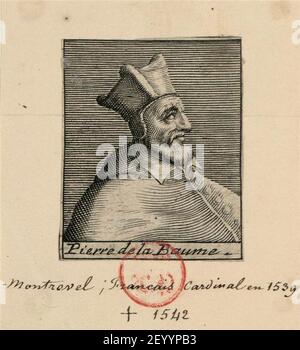 Pierre de La Baume (1477-1544). Stockfoto