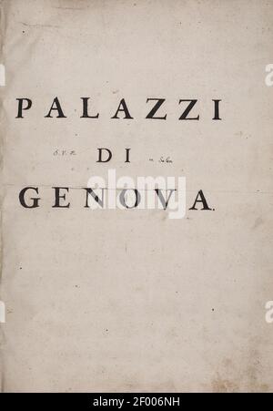Pierre Paul Rubens - Palazzi di Genova, Band I - C. Stockfoto