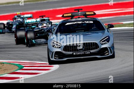Safety Car, während der Formel 1 FIA Weltmeisterschaft 2019, Spanien Grand Prix, in Barcelona Catalunya vom 10. Bis 12. Mai - Foto DPPI Stockfoto