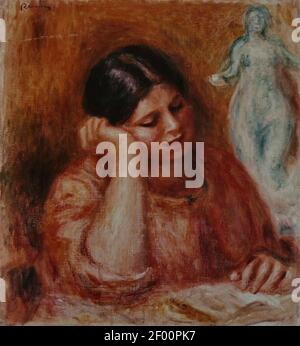 Pierre-Auguste Renoir - Liseuse à la Vénus. Stockfoto